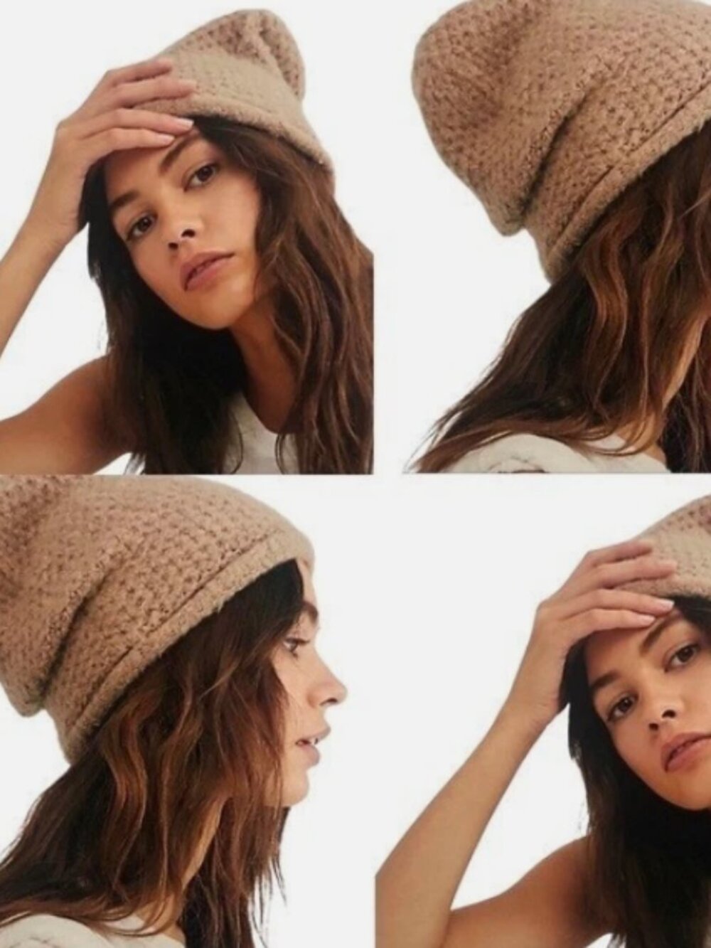 Free People Women’s Dreamland knit beanie - NWT